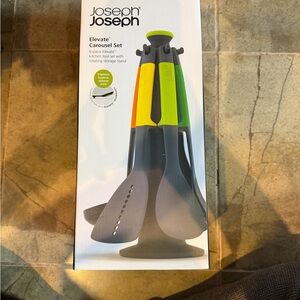 Joseph Kitchen Tool Set with Green and Orange Accents